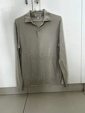Marks & Spencer long sleeve knitted polo