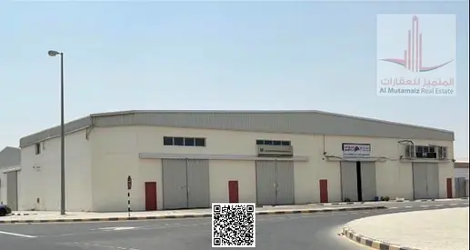 Investment Industrial Property with 4 Rented Warehouses for Sale in Sharjah Corner Plot with AED 508K Annual Income