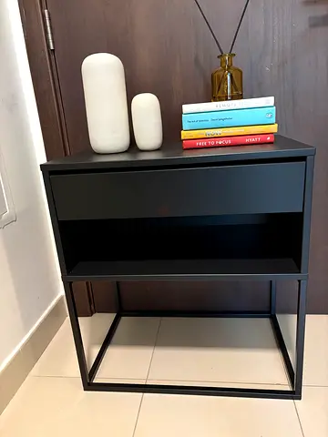 IKEA Vikhammer bedside table AED 150