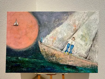 Original painting size 150x100cm