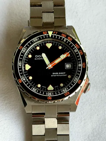 Doxa 600T Sharkhunter DOX SUB 600T Sharkhunter 861.10.101.10 40mm Steel Bracelet
