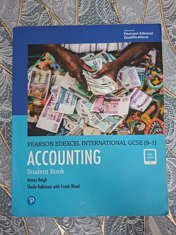 IGCSE Accounting Textbook (Pearson Edexcel)