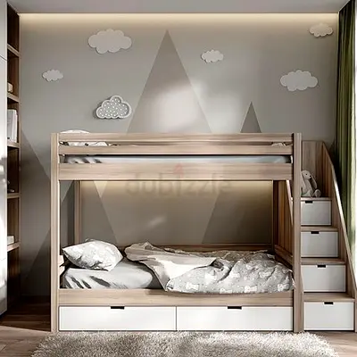 Modern Kids Bunk Bed Design