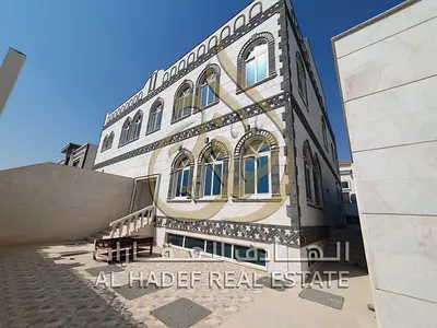 Spacious 8 Bedroom Villa for Rent in Al Hoshi Sharjah 11 Bathrooms Large Living Spaces Ideal for Large Families AED 175K Annually 4 Cheques Prime Loca