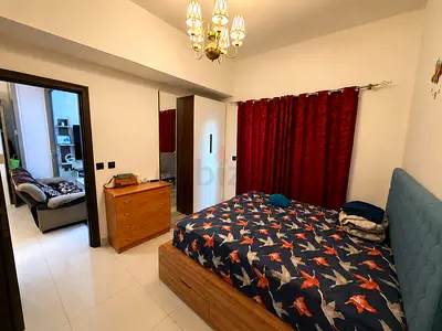 Master Bedroom with Balcony for Rent in Lanwz Danube International City– All Bills &Parking Included