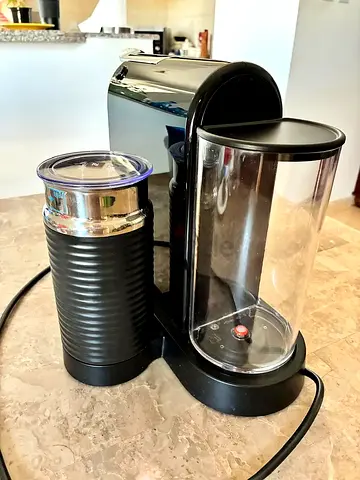 Nespresso CitiZ Milk Coffee Machine Black-Espresso Cappuccino Maker