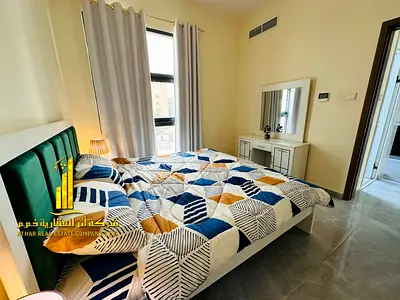 Luxurious apartmen1 bedroom and one hall with balcony open view, fully furnished with elegant furnishings and a fully equipped kitchen.