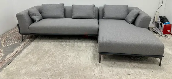 Almost brand new marina home lshape sofa