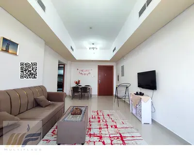 Fully Furnished 1 Bedroom Apartment for Monthly Rent | Al Nuaimiya 1, Ajman | Clean Furniture | Excellent View