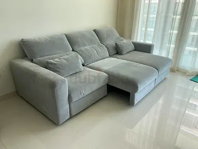 Ikea Eskelstuna L shape sofa bed Gray