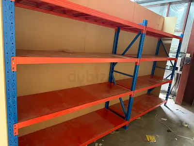 Heavy Duty slotted angle shelving