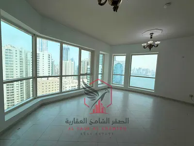 اجمل غرفة وصالة اطلالة بحرية تكيف مجاني مع جيم ومسبح وشهر مجاني