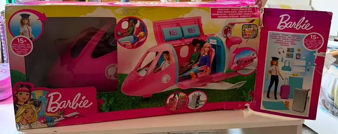 Barbie dream airplane