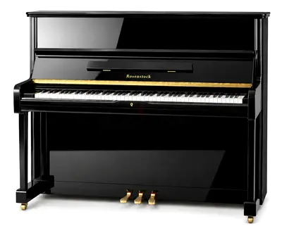 25% Discount Rosenstock R-202 Upright Piano - Black