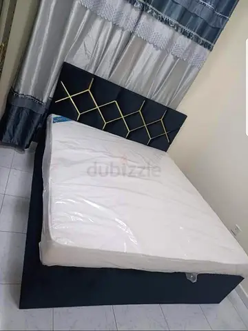Wood Family Couple Bed Frame New design Queen size 150 by 190cm without mattress very strong Quality