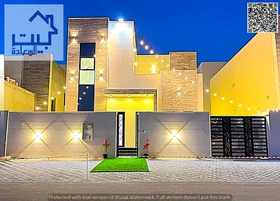 For Rent : Modern villa in Al Helio 2_Ajman ( Brand new ) Prime location near services on Sheikh Mohammed Bin Zayed Road. Ready to move in!