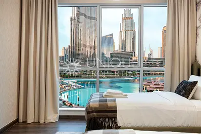 3 BR | Burj Khalifa Fountain View | Furnished