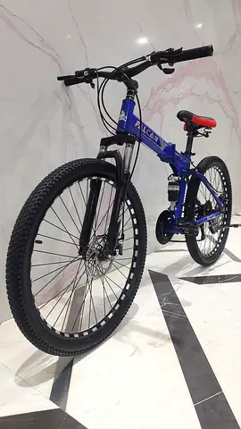 Falcan 26" Foldable Mountain Bike – Dual Suspension & Disc Brakes