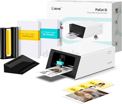 Liene PixCut S1 Color Sticker Printer & Cutting Machine - All-in-One Sticker