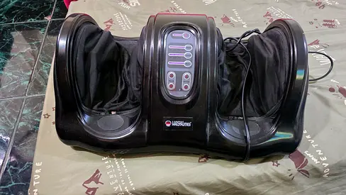 Electric Foot and Calf Massager - Black, Good Working Condition