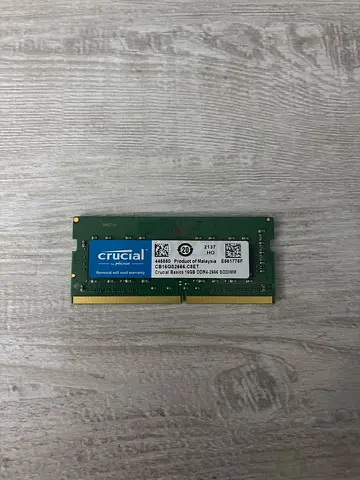 Crucial RAM 16GB Laptop