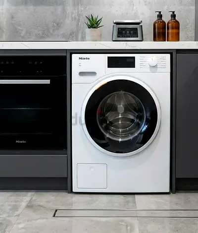Miele WWD120 WCS 8 KG W1 Front-Loading Washing Machine with ProfiEco Motor, CapDosing and DirectSen