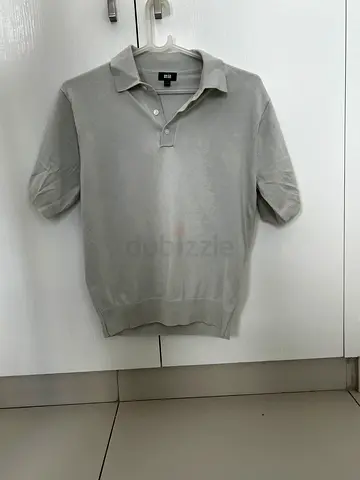 Uniqlo knitted polo shirt