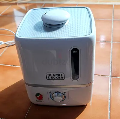 Black+Decker Humidifier - Compact Ultrasonic Humidifier (White)