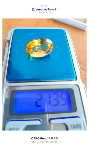 Natural Citrine Gemstone