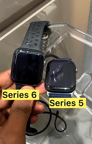 Apple Watch Series 6 and Series 5 - Used, Good Condition (Pair)