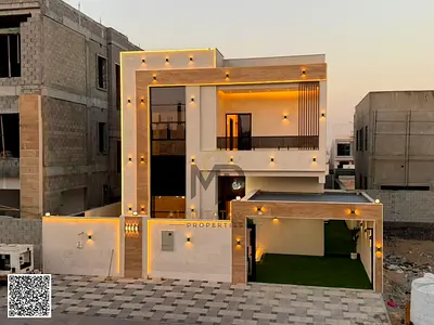 فرصة سكنية متكاملة وبدون مصاريف إضافية! فيلا مودرن للبيع بقلب منطقة الزاهية – عجمان احصل على بيت العمر بتوزيع عملي ومساحات شرحة توفر أعلى درجات الخ