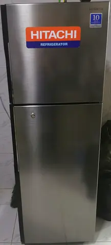 Hitachi double-door refrigerator - good condition