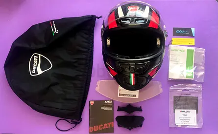 X-803 Ultra Carbon - Helmet by X-Lite DUCATI Speed Evo Ece (Size-XS)