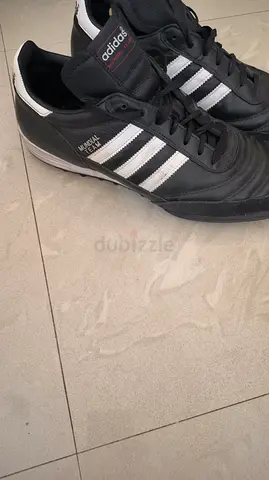 Adidas Mundial Team black leather football trainers, size available