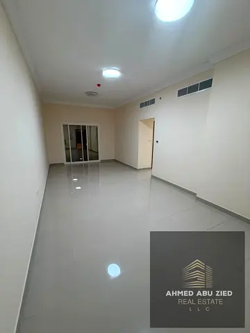 First tenant, central AC, balcony, storage room, built-in wardrobes. 2 bedrooms and a living room for rent in Al Jurf 3, prime location for families