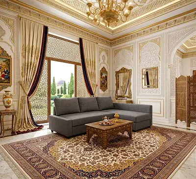 Stylish Sofa Bed with Reversible Side