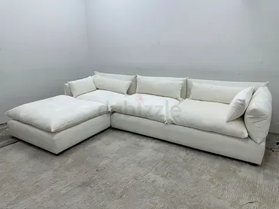 Brand New condition marina home lshape sofa