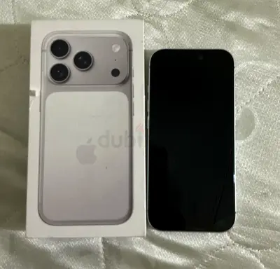 iPhone 17 Pro 512GB Silver | Middle East Version | Dual eSIM | 98% Battery
