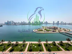 Four Bedroom Apartment for Annual Rent in Al Majaz Three Sharjah with Sea View Balcony Master Maid R