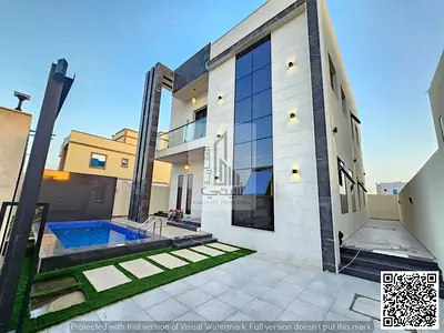Distinctive family accommodation with a swimming pool in Al Bahia