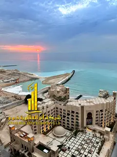 One-bedroom apartment with sea view in Ajman - Corniche - Al Ittihad Tower - furnished with hotel-st