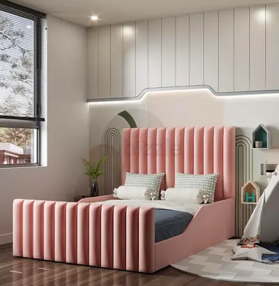 Brand New Luxury Fully Customizable Bedframe - King Size 180x200 Bed - UAE Sharjah Manufactured