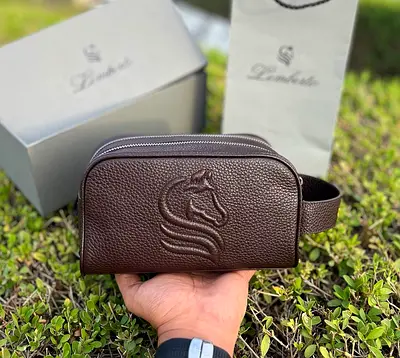 LEMBERTO LEATHER TRAVEL CLUTCH BAG 🔥🔥🔥🔥