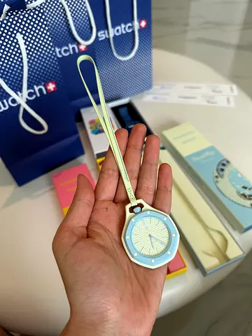 Swatch Royal Pop light blue