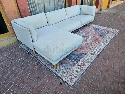 L shape Crate&barrel sofa