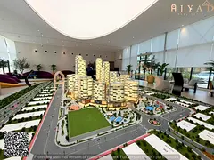 For sale: 1 bed hall apartment in Tiger Downtown Ajman, 1 bedroom, 2 bathrooms, 5year installment pl