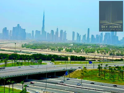 Hot Offer Like New Studio Apartment Available Fully Furnished Full Open View Burj View Rent 50k