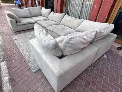 Modular premium quality Feather 🪶 filled U Shape sofa