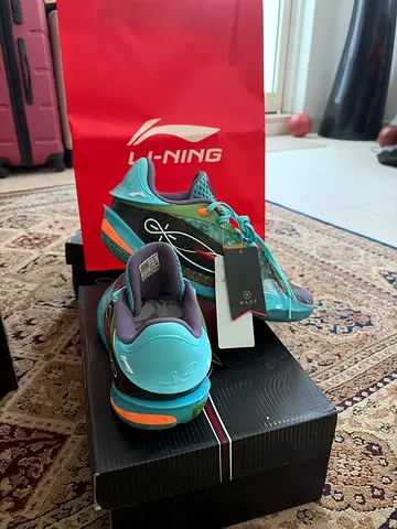 Brand new, Li-Ning Basketball Shoes-Size Visible on Tag, Mint Condition, original price is 1,200AED