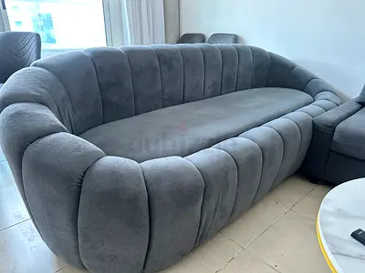 Sofa Gray Elegant